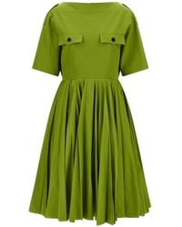 Prada - Chino Dress - Lyst
