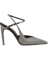 Gucci - 105Mm Crystal-Embellished Slingback Pumps - Lyst