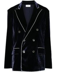 Pierre Louis Mascia - Velvet Blazer - Lyst