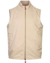 Kiton - Reversible Zip-Fastening Vest - Lyst