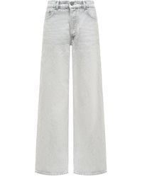 12 STOREEZ - Pocketed Wide-Leg Jeans - Lyst