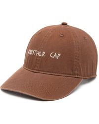 Another Aspect - Embroidered Slogan Cap - Lyst