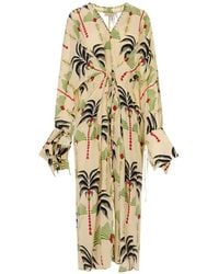 Anjuna - Palm-Print Cassandra Dress - Lyst