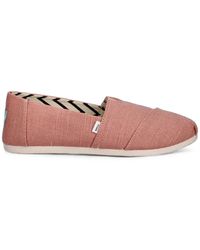 TOMS - Canvas Slip-On Ballet Flats - Lyst