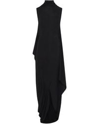 Marine Serre - Draped Open-Back Dress - Lyst