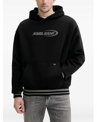 Karlkani - Logo-Print Hoodie - Lyst