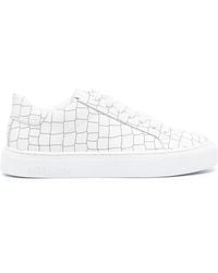 HIDE & JACK - Essence Croco Textured Sneakers - Lyst