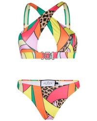 Philipp Plein - Bikini Met Kruisbandjes - Lyst