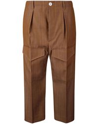 Setchu - Pantalones rectos con pinzas - Lyst