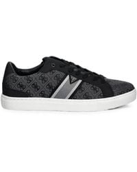 Guess - Todi Ii Logo-Print Panelled Sneakers - Lyst