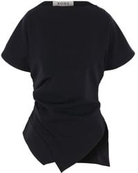 Rohe - Asymmetrisches Top mit Drapierung - Lyst