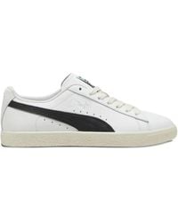 PUMA - Clyde Leather Sneakers - Lyst
