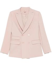 Max Mara - Mxmegrege Double-Breasted Pocket Blazer - Lyst
