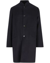 Loro Piana - Abrigo con cuello mao - Lyst