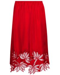 DIOTIMA - Coverley Midirock Mit Spitze - Lyst