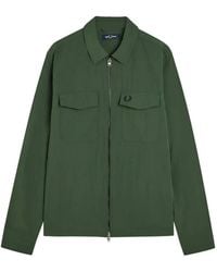 Fred Perry - Zip Pocket Jacket - Lyst