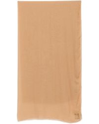 Missoni - Sciarpa Con Frange E Logo - Lyst