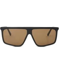 KARL LAGERFELD - Logo Square-Frame Sunglasses - Lyst
