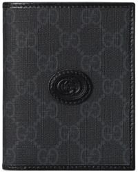 Gucci - GG Supreme Bi-fold Wallet - Lyst