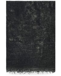 Avant Toi - Fringed Cashmere Scarf - Lyst