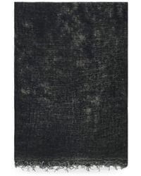 Avant Toi - Fringed Cashmere Scarf - Lyst