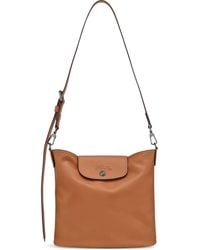 Longchamp - Medium Le Pliage Xtra Leather Crossbody Bag - Lyst