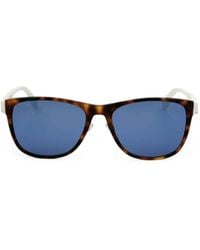 adidas - Tortoiseshell-Effect Square-Frame Sunglasses - Lyst