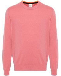 Paul Smith - Kaschmirpullover Mit Rundem Ausschnitt - Lyst