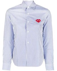COMME DES GARÇONS PLAY - ハートパッチ シャツ - Lyst