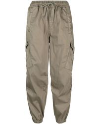 AG Jeans - Pantalones tipo cargo ajustados con cordón - Lyst