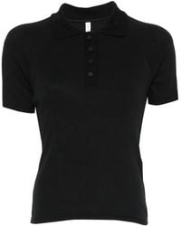 Samsøe & Samsøe - Short-Sleeve Polo Top - Lyst