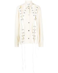 Julfer - Alex Lace-Up Wool Jacket - Lyst