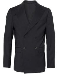 Low Brand - Double-Breasted Peak-Lapel Blazer - Lyst