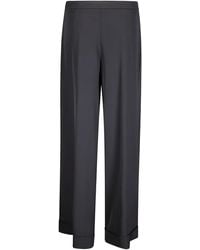 Stefano Mortari - Pleat-Detail Trousers - Lyst
