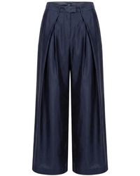 Pharaoh - Pantalon Katia À Plis - Lyst