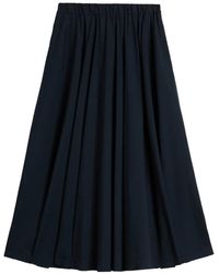 Aspesi - Elasticated-Waistband Skirt - Lyst