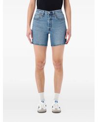 Levi's - 501 Mid Thigh Denim Shorts - Lyst