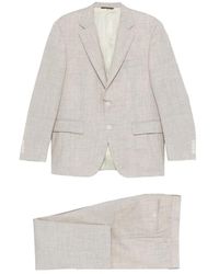 Canali - Notched-Lapel Suit - Lyst