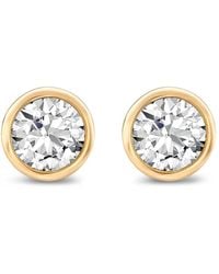 Pragnell - 18Kt Rose Sundance Diamond Stud Earrings - Lyst