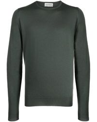 John Smedley - Lundy Crew-Neck Cotton Sweatshirt - Lyst