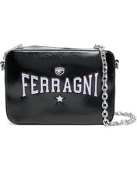 Chiara Ferragni - Eyelike Umhängetasche Mit Logo-Stickerei - Lyst