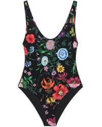 Gucci Disney X Swimsuit in White | Lyst