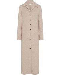 Rosetta Getty - Vestido camisero con cinturón - Lyst