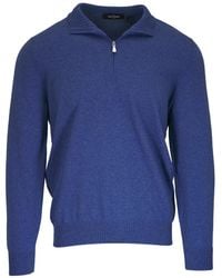 Gran Sasso - Quarter-Zip Sweater - Lyst