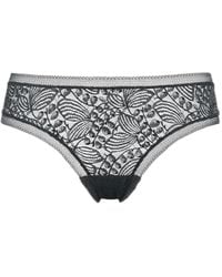 Eres - Tanga À Fleurs En Dentelle - Lyst
