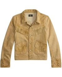 RRL - Fringe-Trimmed Jacket - Lyst