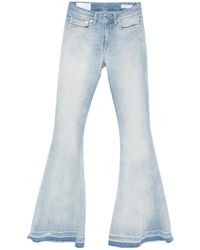 Dondup - Faded Flared-Hem Jeans - Lyst