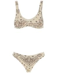 VENUJA - Paisley-Print Crystal-Embellished Bikini - Lyst