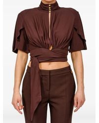 Elisabetta Franchi - Blouse - Lyst