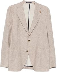 Latorre - Lapel-Pin Single-Breasted Blazer - Lyst